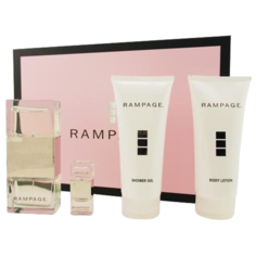 Rampage набор Женская парфюмированная вода 15 мл + парфюмированная вода 8 мл + лосьон 40 мл+ гель 40 мл