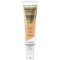 Max Factor Тональный крем Miracle Pure Foundation, 30 мл, оттенок: 33 Crystal Beige