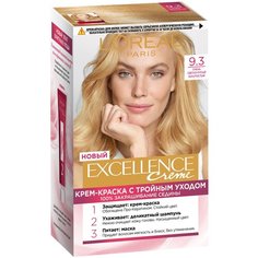 LOreal Paris Excellence стойкая крем-краска для волос, 9.3 очень светло-русый золотистый