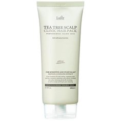 Lador Маска Tea Tree Scalp Clinic Hair Pack с экстрактом чайного дерева для очищения кожи головы, 200 г, 200 мл, туба Lador