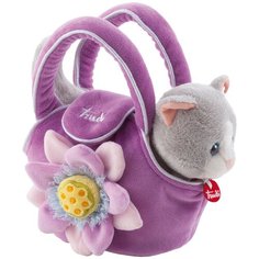 Мягкая игрушка Trudi Котёнок в сумочке, 20 см 20 см