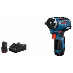Аккумуляторная дрель-шуруповерт Bosch GSR 12V-35 HX, 2х3,0Ач, GAL12V-40