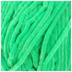 Пряжа "Velour" 100% микрополиэстер 170м/100г (861 яр. зеленый) 1моток 3345087 Yarn Art