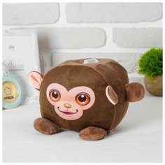 Мягкая игрушка- копилка "Обезьянка" со звуком Сима ленд
