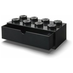 Ящик для хранения LEGO DESK 8 черный