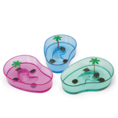 Бассейн для черепах IMAC Sammy пластиковый фигурный 32х22х8см