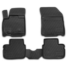 Коврики в салон SUZUKI SX4, 2010 - 2013, 4 шт. (полиуретан) Element