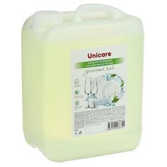 Unicare Гель для мытья посуды Зеленый чай, 5 л