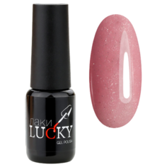 Гель-лак для ногтей LUCKYLak цветной, 8 г, 047 нежно-розовый с глиттером