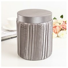 Коробка подарочная, серый, 17 х 17 х 21,5 см Top Giper
