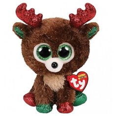 Мягкая игрушка TY Фадж олень, 15 см 15 см