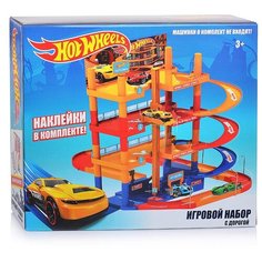 Игровой набор Нордпласт Парковка с дорогой Хот Вилс 4 уровня (Hot Wheels) (431230)