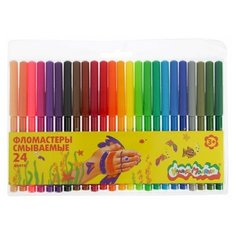 Каляка-Маляка Фломастеры 24 цвета «Каляка-Маляка», вентилируемый колпачок