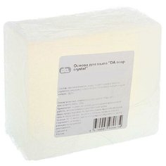 DetiArt Мыльная основа DA soap crystal, брикет, 500 г, прозрачная ДетиАрт