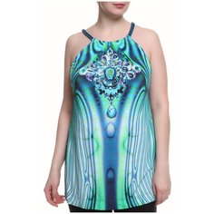 Топ, Maria_Grazia_Severi, зеленый_фиолетовый, Арт.69003927 (42)
