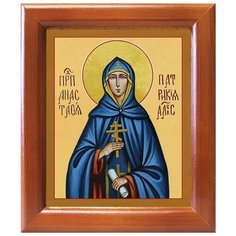 Преподобная Анастасия Патрикия, Александрийская, рамка 12,5*14,5 см Соборъная лавка