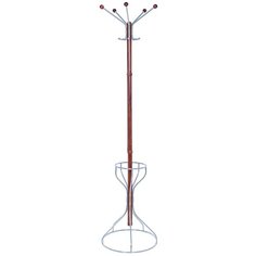 Вешалка напольная Leset Маро-3, Вишня