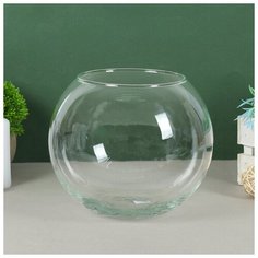 Evis Ваза "Шаровая" горл. d-13.5см, 18х16 см, 3л 2068