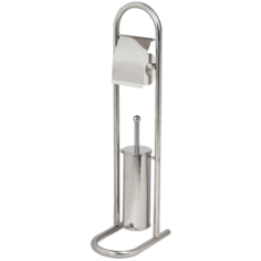 Ершик туалетный Лайма 601619 серебристый