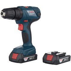 Аккумуляторная ударная дрель-шуруповерт BOSCH GSB 180-LI 1.5Ah x2 Case