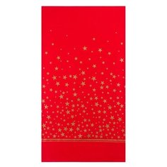 Этель Полотенце Gold stars кухонное 40х70 см красный/золотистый