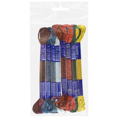 Мулине Gamma Набор ниток для вышивания, 100% вискоза, VM-08 8 м, 8 шт. 10 Кельтские мотивы