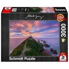 Пазл Schmidt 3000 деталей: Марк Грей. Маяк на острове. Новая Зеландия