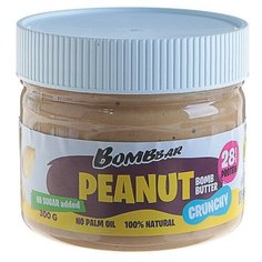 BOMBBAR Арахисовая паста BOMBBAR, хрустящая, 300 г