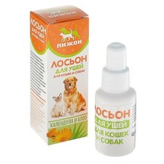 Лосьон Пижон для ушей для кошек и собак, 30 мл