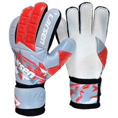 Перчатки вратарские Larsen Iconic серый/красный р8