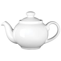 Чайник «Симплисити Вайт», 0,425 л., 7,3 см., белый, фарфор, 11010179, Steelite