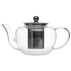 Чайник «Проотель», 1 л., 8 см., прозрачный, стекло, TP011-1000, Prohotel