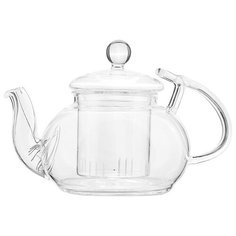 Чайник с пружиной «Хикари», 0,5 л., 6,7 см., прозрачный, стекло, TP-1402, Prohotel