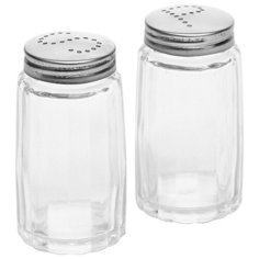Набор для специй соль+перец, 0,05 л., 3,5 см., прозрачный, стекло, BF-2103, Prohotel