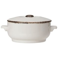 Бульонная чашка «Браун дэппл» без крышки, 0,425 л., 12 см., коричневый, фарфор, 1714 B828, Steelite