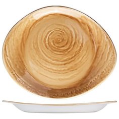 Тарелка мелкая «Скейп охра», 25 см., бежевый, фарфор, 1431 X0062, Steelite