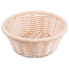 Корзина плетеная для хлеба, 20 см., бежевый, дерево, 9014/B01, Prohotel