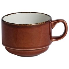 Чашка чайная «Террамеса мокка», 0,225 л., 8 см., коричневый, фарфор, 11230217, Steelite