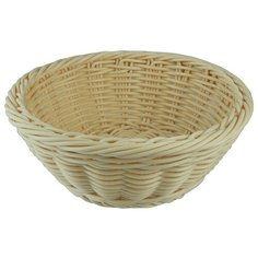 Корзина плетеная для хлеба, 19 см., бежевый, дерево, 2024/B-01, Prohotel