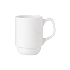 Кружка «Симплисити Вайт», 0,26 л., 7 см., белый, фарфор, 11010403, Steelite