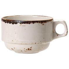 Чашка чайная «Крафт», 0,225 л., 8 см., белый, фарфор, 11550217, Steelite