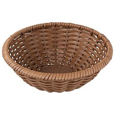 Корзина плетеная для хлеба, 23 см., коричневый, дерево, 9002/E02, Prohotel