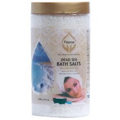 Натуральная соль Мертвого моря для ванны 1200гр Finesse
