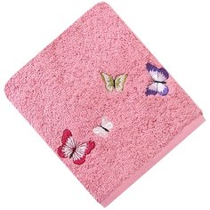 Полотенце амели малиновое Хлопок 80%/Модал 20%, 70х135, Малиновый Tana