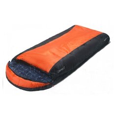 Спальный мешок Campus COGUAR 250 L-zip (-2 до +15), 230*80, черн/оранж 5-03992