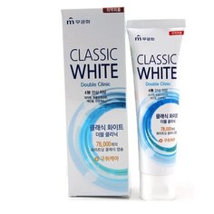 Зубная паста Mukunghwa Classic White, отбеливающая зубная паста с ароматом мяты и ментола, 110 г