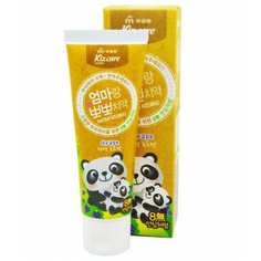 Детская гелевая зубная паста Mukunghwa Kizcare Kiss mom со вкусом красного винограда 80гр/40