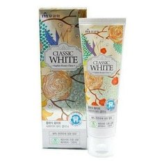 Зубная паста Mukunghwa Saphire Beauty Clinic, отбеливающая зубная паста с ароматом мяты и зеленого чая, 110 г