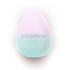 "Solomeya Косметический спонж для макияжа, меняющий цвет Blue-pink