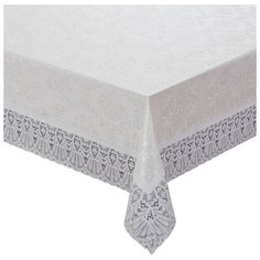 Готовая скатерть Meiwa, прямоугольная, 152 х 228 см, цвет белый